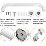 Handicap Shower Grab Bar – 2 Pack 12 Inch