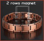 Men's Copper Magnetic Therapy Bracelet for Arthritis Recovery
