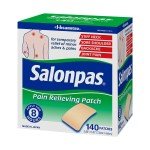 Pain Relieving Salonpas Patches for Arthritis Relief