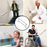 Handicap Shower Grab Bar – 2 Pack 12 Inch