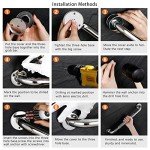 Rockgoya 12-Inch Shower Grab Bar - 2 Pack