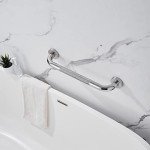 Rockgoya 12-Inch Shower Grab Bar - 2 Pack