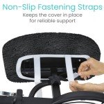 Plush Memory Foam Knee Scooter Pad Cover