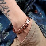 Men's Copper Magnetic Therapy Bracelet for Arthritis Recovery