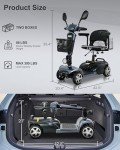 Long Range Electric Mobility Scooter for Seniors