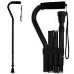 RMS Adjustable Folding Cane with Foam Handle