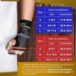 Copper Compression Wrist Sleeves for Arthritis Relief