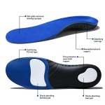 High Arch Support Insoles for Foot Pain Relief