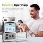 AUVON Rechargeable TENS Unit for Pain Relief