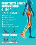 Arch Support Insoles for Plantar Fasciitis Relief