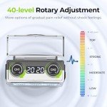 AUVON Rechargeable TENS Unit for Pain Relief