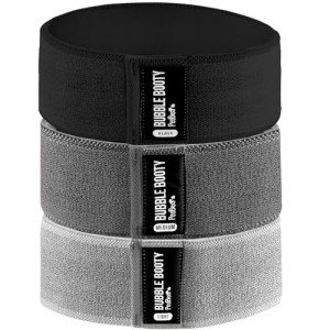 Fabric Resistance Booty Bands for Women (Greys)