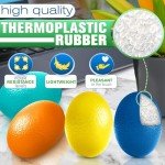 4 Hand Therapy Squeeze Balls for Arthritis Relief