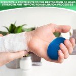 4 Hand Therapy Squeeze Balls for Arthritis Relief