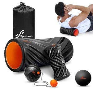 Sportneer 4-in-1 Foam Roller Set for Relief
