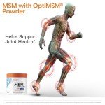 Doctor's Best MSM Powder - Vegan & Non-GMO