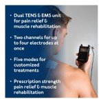 TENS Unit for Back Pain Relief and Muscle Therapy