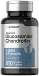 Glucosamine Chondroitin with MSM & Turmeric 180 Caplets