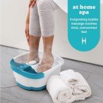 Homedics Bubble Mate Foot Spa with Massage Nodes