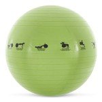 Smart Self-Guided Stability Exercise Ball - 23" Green