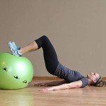 Smart Self-Guided Stability Exercise Ball - 23" Green