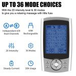 TENS Unit Muscle Stimulator for Pain Relief