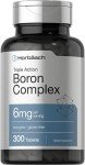 Horbäach Triple Boron Complex Supplement – 300 Tablets