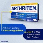 Arthriten Pain Relief Caplets with 3 Ingredients