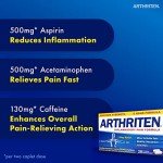 Arthriten Pain Relief Caplets with 3 Ingredients