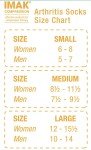 IMAK Large Arthritis Relief Socks - 1 Pair
