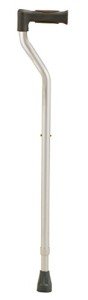 Extra Tall Silver Walking Cane for Tall Users