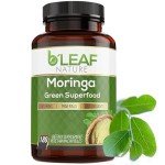 Organic Moringa Oleifera Capsules for Wellness