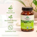 Organic India Moringa Capsules - Vegan Superfood 90ct