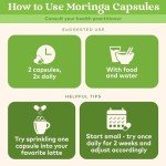 Organic India Moringa Capsules - Vegan Superfood 90ct