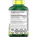 Moringa Capsules 10,000 mg - Green Superfood Supplement