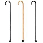 Carex Wooden Walking Cane with Rubber Tip