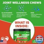 Glucosamine Treats for Dog Joint Pain Relief