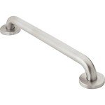 Moen 12-Inch Textured Grip Bathroom Grab Bar