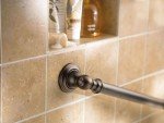 24-Inch Oil-Rubbed Bronze Bathroom Grab Bar