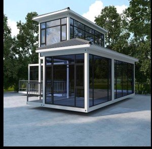 Modern Double Story 3-4 Bedroom Container Home