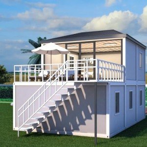 Spacious Two-Story Prefab Tiny Home for Sale