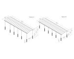 12x42 Palram Canopia Arcadia Carport