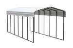 Galvanized Steel Carport Kit - Compact 10' x 29