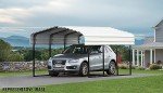 Arrow Shed 10' x 24' Carport Canopy for Vehicles