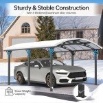 Heavy Duty Metal Carport Kit for Car and Boat