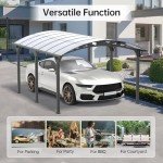 Heavy Duty Metal Carport Kit for Car and Boat
