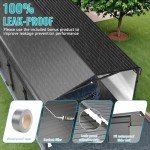 Durable 20x20 Metal Carport for All Weather