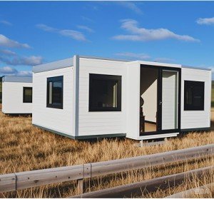 Prefab Tiny Homes: 2-Bedroom Portable Cabin