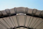 Versatile Heavy-Duty Galvanized Metal Carport Shelter