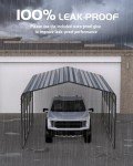 Spacious Heavy-Duty Metal Carport for Vehicles